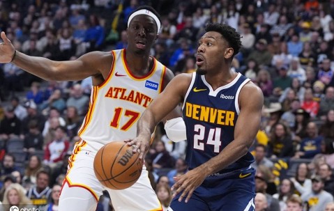 丹尼尔斯三双约翰逊29+9+6 老鹰末节发力大胜掘金