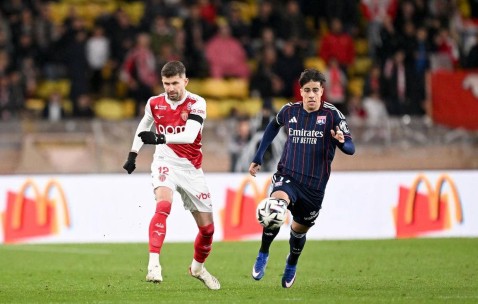 法甲最新积分榜揭晓：摩纳哥主场不敌里昂，尼斯平局，里尔失利