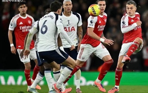 英超进球榜：阿森纳、曼城24球并驾齐驱！狼队7球垫底！