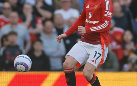 曼联小将加纳乔获队友力挺，欧联半决赛次回合备受期待