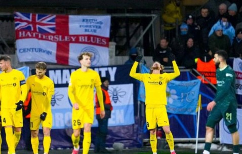 欧冠联赛第7轮：曼城客场1-3惨败博德闪耀，遭遇双连败警示