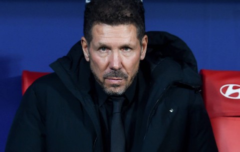 （体育）足球——西甲：马德里竞技胜皇家奥维耶多