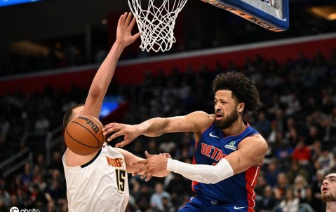 约基奇空砍24+15 坎宁安29+10掘金负活塞