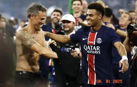 重大，19岁杜埃闪耀欧冠，恩里克再夺三冠王，姆巴佩发文恭贺巴黎