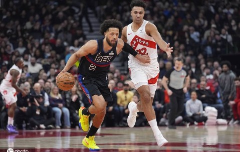 坎宁安28+7+9里德22分 活塞击败猛龙3连胜