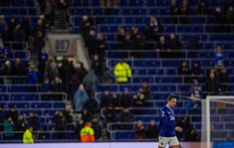 莫耶斯：格拉利什受伤对埃弗顿是“重大打击”