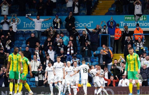 利兹联近期保持不败势头，水晶宫距离欧冠席位仅差两分