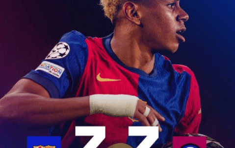 欧冠巴萨3比3国米，进球大战暴露防守不足，次回合考验应变