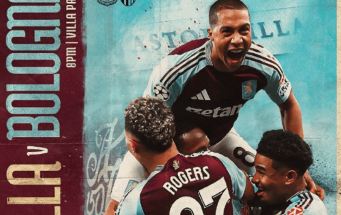 9月25日周四，欧罗巴联赛小组赛：阿斯顿维拉vs博洛尼亚——英超劲旅主场迎战意甲新王。