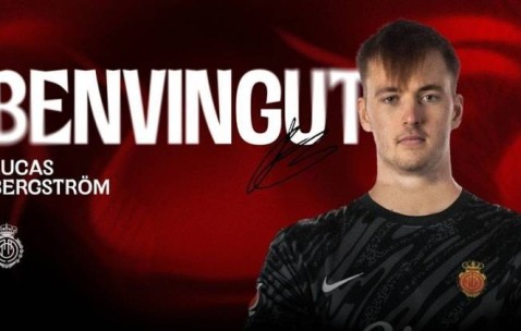 官方：马洛卡免签前切尔西门将伯格斯特伦，签署2+2合同