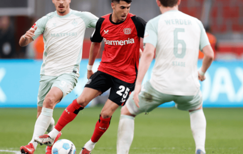 德甲：云达不来梅VS霍芬海姆，最新推荐比分预测