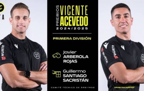 励志！罗哈斯当选2024-25赛季西甲最佳裁判，此前曾遭遇病痛折磨