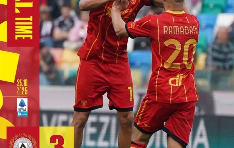 意甲联赛：莱切主场交锋五连败，那不勒斯霍伊伦德复出