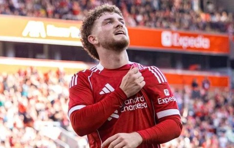 利物浦转会消息：德甲豪门就哈维·埃利奥特的交易进行“接触”，红军概述了要价