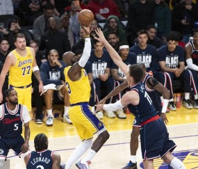 东契奇38+11詹姆斯13+11 伦纳德31分湖人胜快船