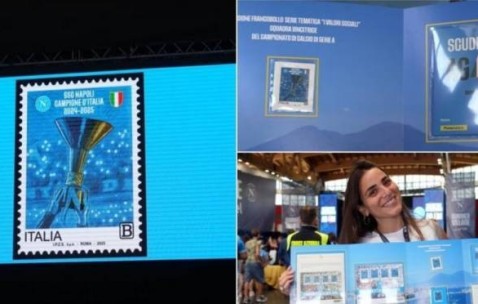 罗体：那不勒斯发行邮票，纪念俱乐部夺得意甲第四冠