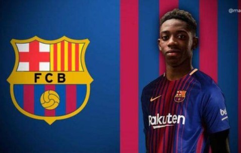 巴萨史上最失败的引援之一，2017年夏窗的登贝莱——1.35亿欧