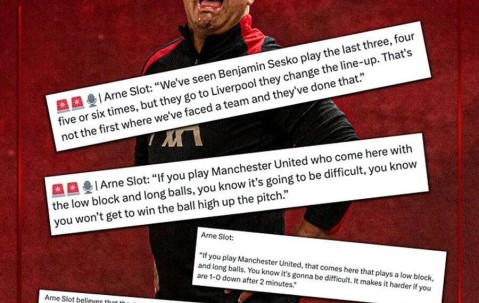 利物浦主帅死不服输，重申曼联进球不应存在！卡拉格抱怨英超长传过多