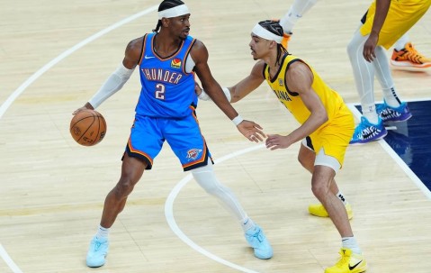 亚历山大35分哈利伯顿18+7 雷霆险胜步行者总分2-2