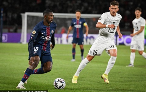 法甲-登贝莱失点法比安一剑封喉 巴黎1-0昂热迎两连胜