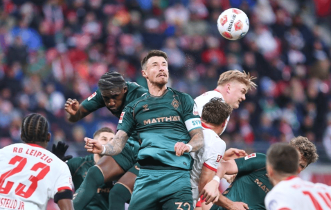 德甲劲旅5场4胜，狂揽25分，升到第2，紧追拜仁慕尼黑