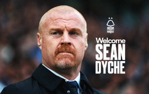 官宣！肖恩-戴奇回归英超 联赛仅8轮森林迎赛季第3位主帅