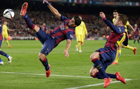 西甲焦点战：周日023 西甲 巴塞罗那VS比利亚雷亚尔