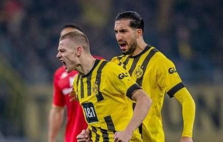 德甲 美因茨与多特蒙德