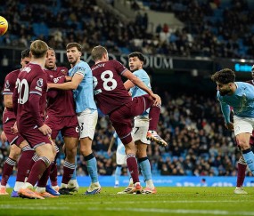 曼城3-0西汉姆联 哈兰德双响