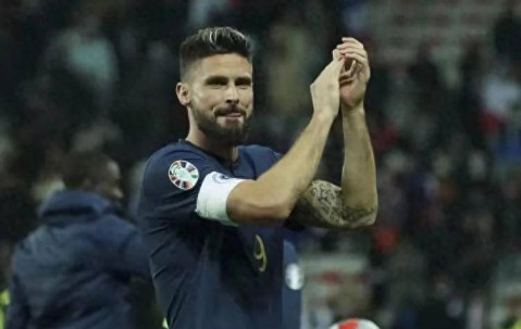 吉鲁谈欧冠半决赛：阿森纳巴黎谁赢我都开心最爱杜埃和多纳鲁马