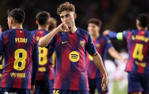 6-1，巴萨踢疯了！费尔明-洛佩斯上演帽子戏法</title>
        
    <title>6-1，巴萨踢疯了！费尔明-洛佩斯上演帽子戏法