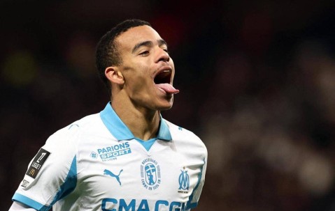 格林伍德惊艳远射破门！马赛核心26场独造26球领跑法甲