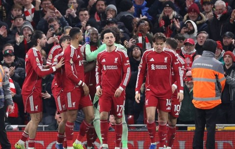 英超-埃基蒂克2球维尔茨破门 利物浦4-1纽卡近6轮首胜