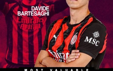 20岁新星独自撑起AC米兰左路走廊：力压S2，英超球会争相抢购