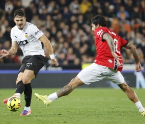 1-1，26岁皇马旧将力挽狂澜救主，率队逼平马略卡，避免西甲2连败