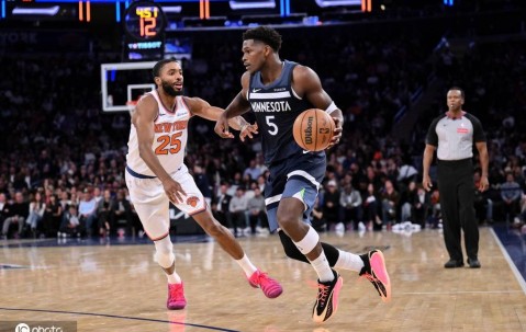 季前赛-爱德华兹17分兰德尔16分均空砍 尼克斯加时擒狼