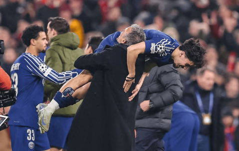 5-0狂胜，踢懵国米，维蒂尼亚揭秘：欧冠决赛前，恩里克一番话让我们夺冠