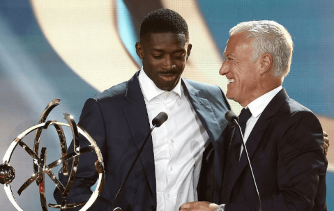 他值得！登贝莱荣膺法甲赛季最佳球员！自曝全靠位置调整