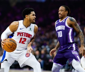 杜伦23+13德罗赞37+8威少27分 活塞力克国王迎3连胜