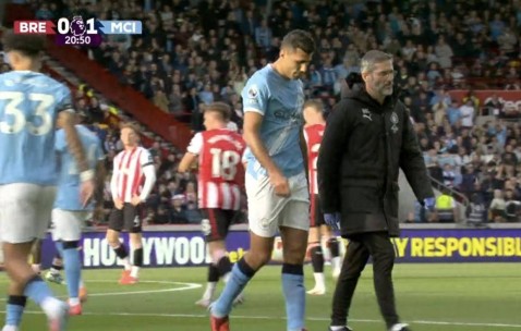 罗德里伤退！曼城中场告急，忧心忡忡