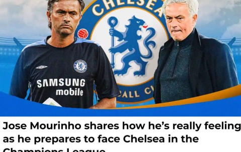 穆里尼奥：欧冠重回斯坦福桥 切尔西想赢 我也想赢