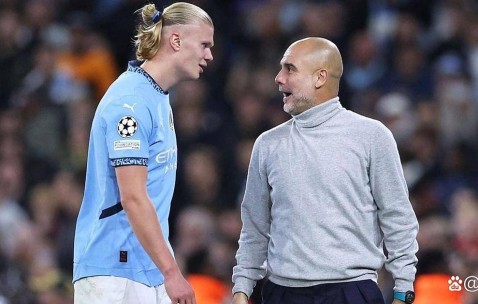 瓜迪奥拉为哈兰德的怒火辩护：更衣室需要这种声音