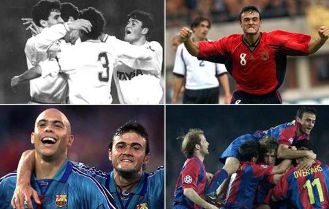 从皇马弃将到巴萨忠魂，恩里克的重生之路，撕裂与荣耀交织