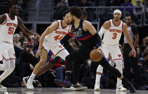 坎宁安11+5+7詹金斯18分 活塞战胜尼克斯