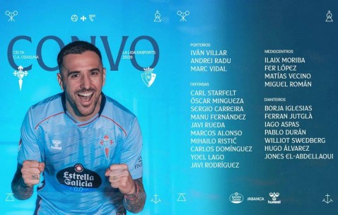 西甲联赛：维戈塞尔塔引进贝西诺，奥萨苏纳终结客场不胜