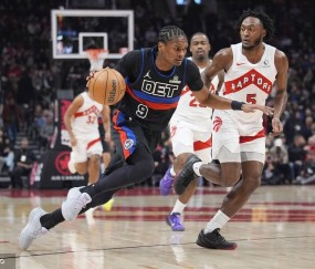 躺赢!由于雷霆负雄鹿 今日没比赛的活塞升至联盟第一