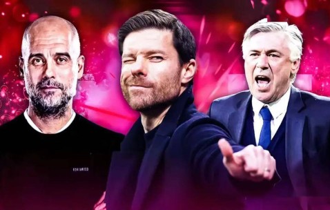 AI 评选当今足坛五大最佳主帅，瓜迪奥拉领衔、斯洛特第三