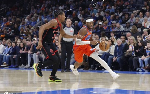 亚历山大24+6奎克利23+11 雷霆不敌猛龙