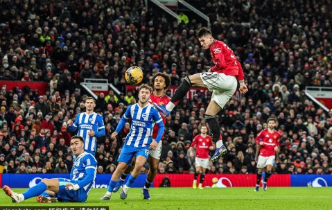 足总杯-舍什科破门维尔贝克弑旧主 曼联1-2布莱顿出局