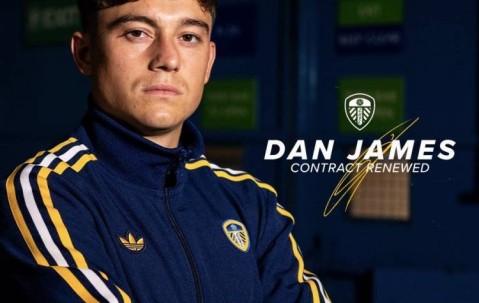 官方：利兹联与27岁边锋丹尼尔-詹姆斯续约四年